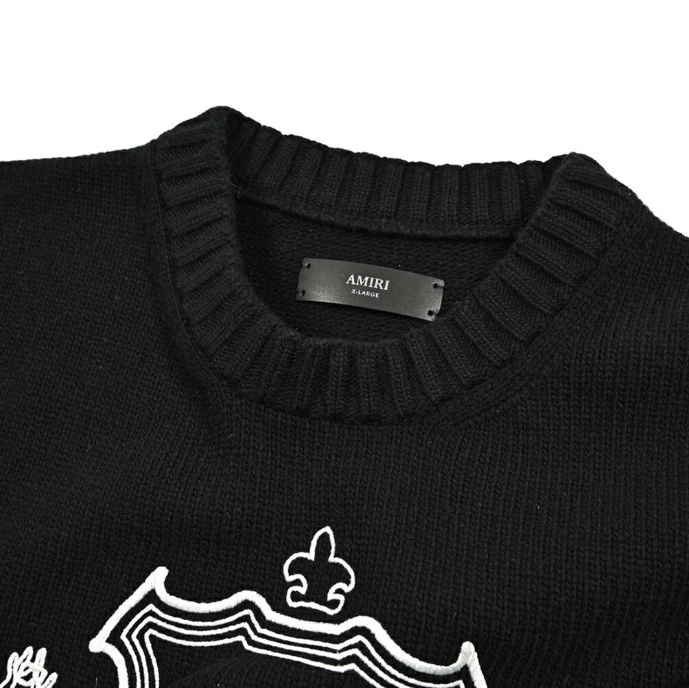 AMIRI ウール100% ミドルゲージニットセーター｜430596｜GUARDAROBA MILANO OFFICIAL STORE