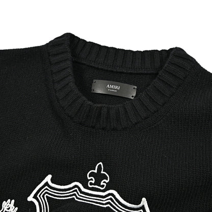 AMIRI ウール100% ミドルゲージニットセーター｜430596｜GUARDAROBA MILANO OFFICIAL STORE