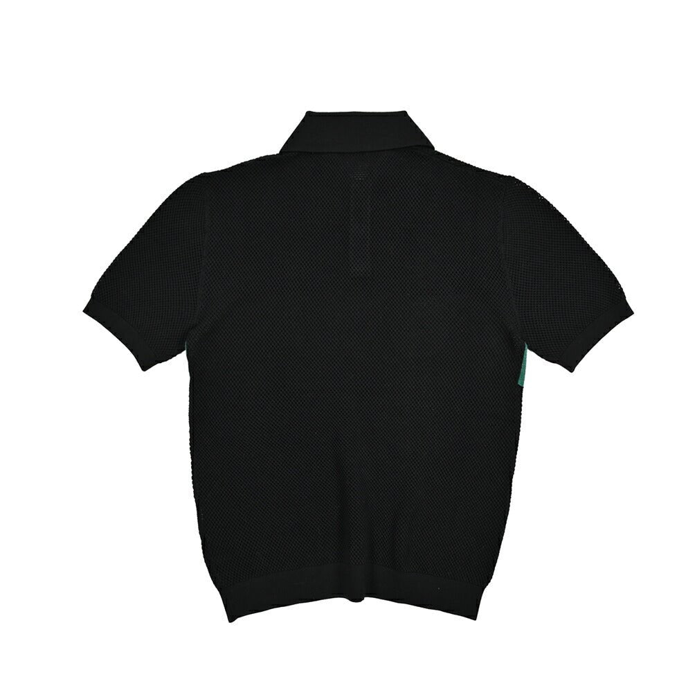 AMIRI ウール100% 半袖ニットポロシャツ｜430607-M｜GUARDAROBA MILANO OFFICIAL STORE