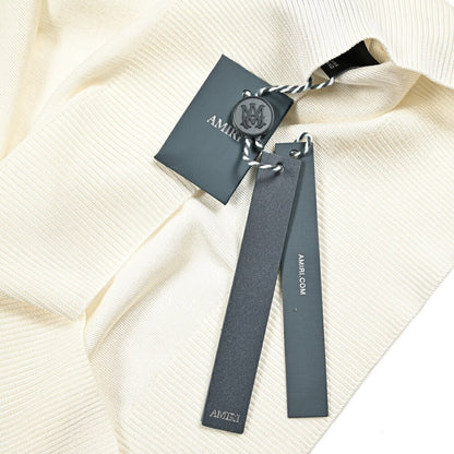 AMIRI ビスコース100% 半袖ニットポロシャツ｜430616｜GUARDAROBA MILANO OFFICIAL STORE