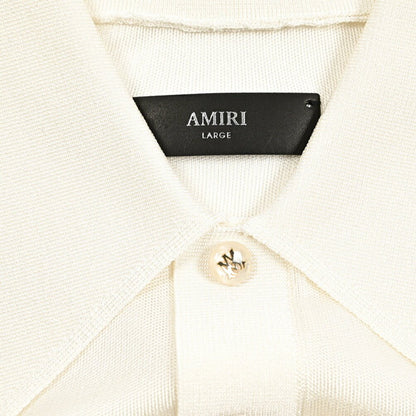 AMIRI ビスコース100% 半袖ニットポロシャツ｜430616｜GUARDAROBA MILANO OFFICIAL STORE