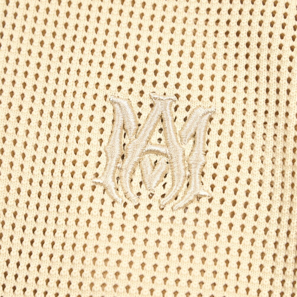 AMIRI ナイロン100% 半袖ニットシャツ｜430618｜GUARDAROBA MILANO OFFICIAL STORE