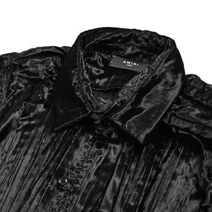 AMIRI ビスコース100% ベルベットシャツ｜430619｜GUARDAROBA MILANO OFFICIAL STORE