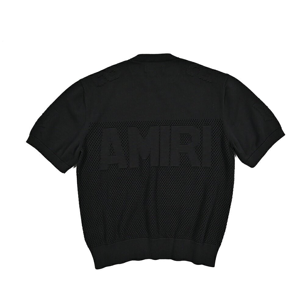 AMIRI コットン100% 半袖ニットTシャツ｜430561｜GUARDAROBA MILANO OFFICIAL STORE