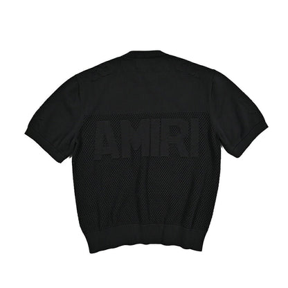 AMIRI コットン100% 半袖ニットTシャツ｜430561｜GUARDAROBA MILANO OFFICIAL STORE