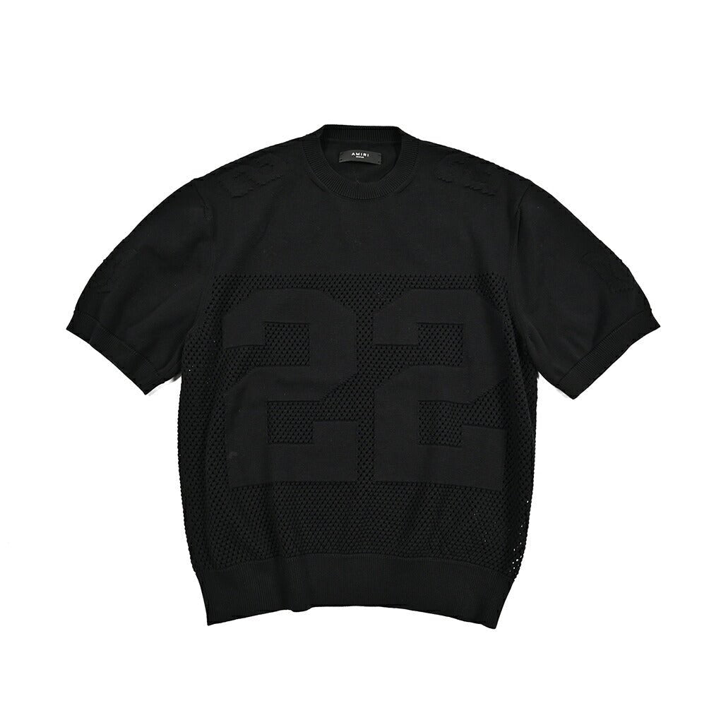AMIRI コットン100% 半袖ニットTシャツ｜430561｜GUARDAROBA MILANO OFFICIAL STORE