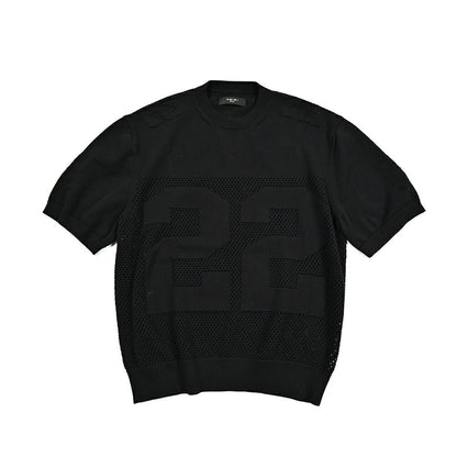 AMIRI コットン100% 半袖ニットTシャツ｜430561｜GUARDAROBA MILANO OFFICIAL STORE