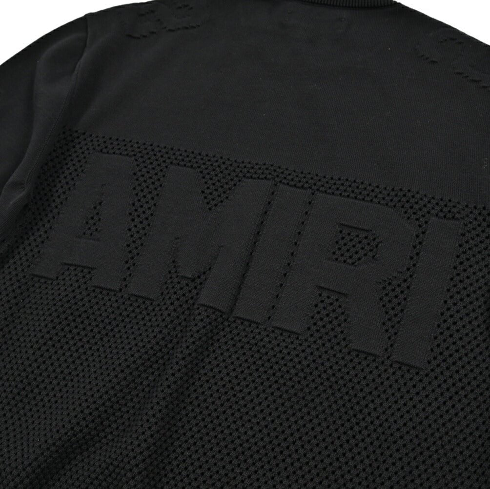 AMIRI コットン100% 半袖ニットTシャツ｜430561｜GUARDAROBA MILANO OFFICIAL STORE