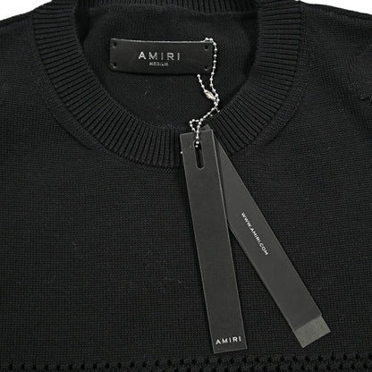 AMIRI コットン100% 半袖ニットTシャツ｜430561｜GUARDAROBA MILANO OFFICIAL STORE