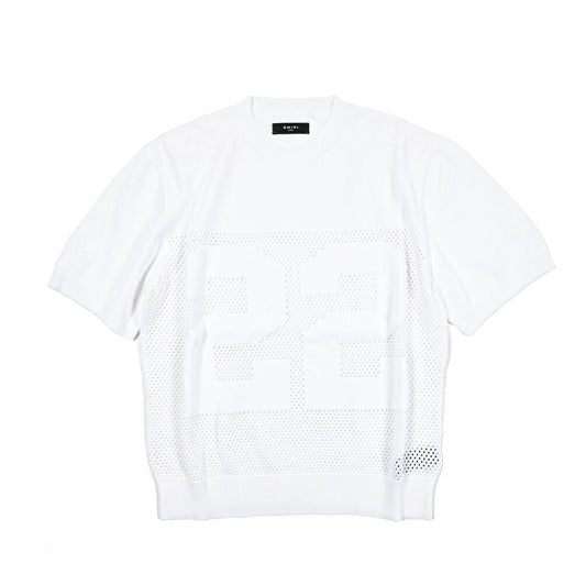 AMIRI コットン100% 半袖ハイゲージニットTシャツ｜430563-S｜GUARDAROBA MILANO OFFICIAL STORE