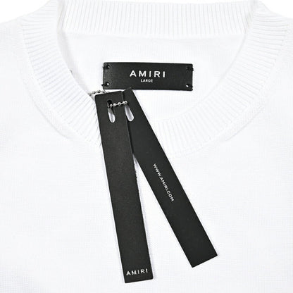 AMIRI コットン100% 半袖ハイゲージニットTシャツ｜430563-S｜GUARDAROBA MILANO OFFICIAL STORE