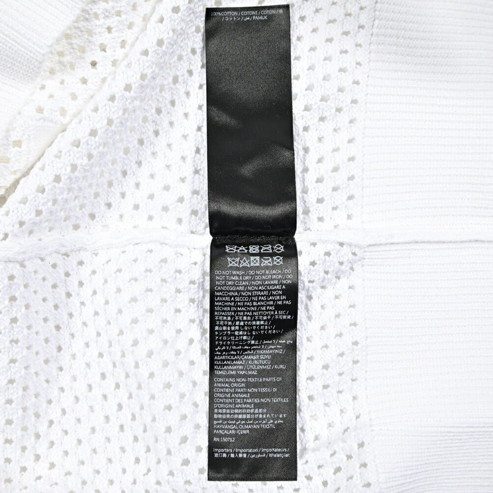 AMIRI コットン100% 半袖ハイゲージニットTシャツ｜430563-S｜GUARDAROBA MILANO OFFICIAL STORE