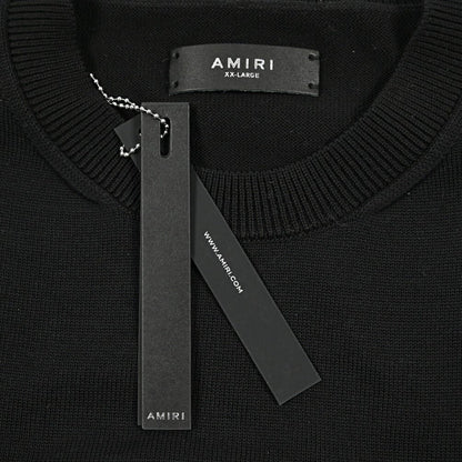 AMIRI コットン100% 半袖ハイゲージニットTシャツ｜430566｜GUARDAROBA MILANO OFFICIAL STORE