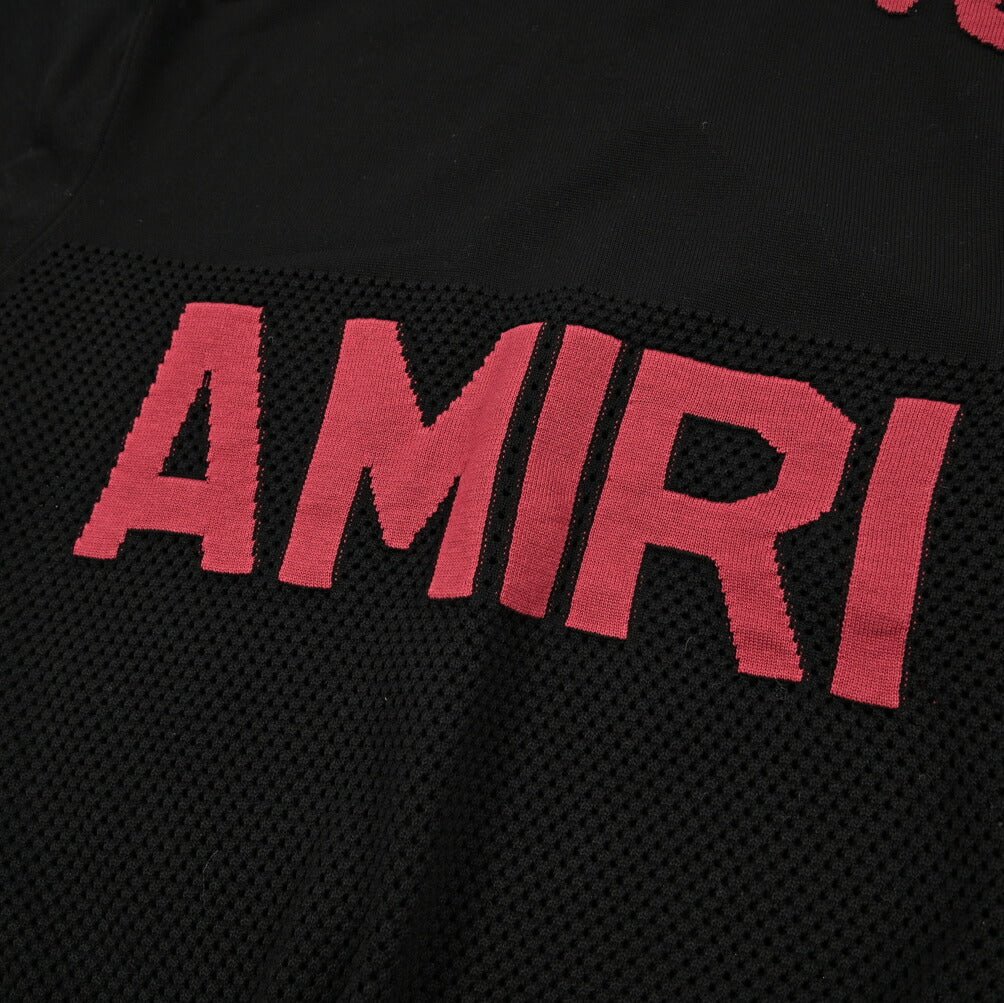 AMIRI コットン100% 半袖ハイゲージニットTシャツ｜430566｜GUARDAROBA MILANO OFFICIAL STORE