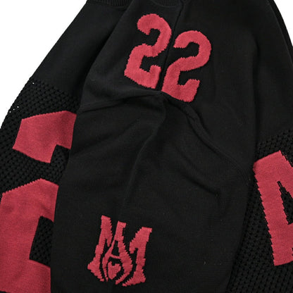 AMIRI コットン100% 半袖ハイゲージニットTシャツ｜430566｜GUARDAROBA MILANO OFFICIAL STORE