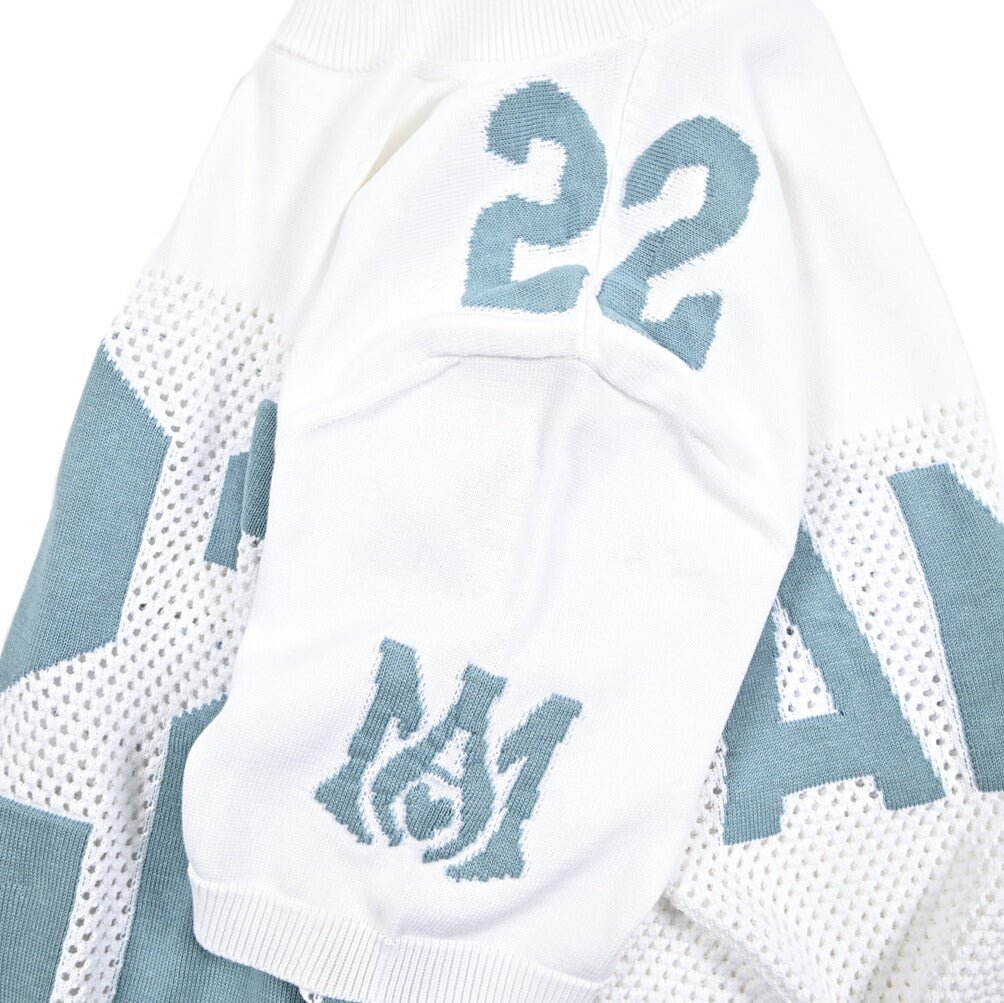 AMIRI コットン100% 半袖ハイゲージニットTシャツ｜430576｜GUARDAROBA MILANO OFFICIAL STORE