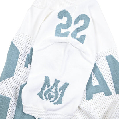 AMIRI コットン100% 半袖ハイゲージニットTシャツ｜430576｜GUARDAROBA MILANO OFFICIAL STORE