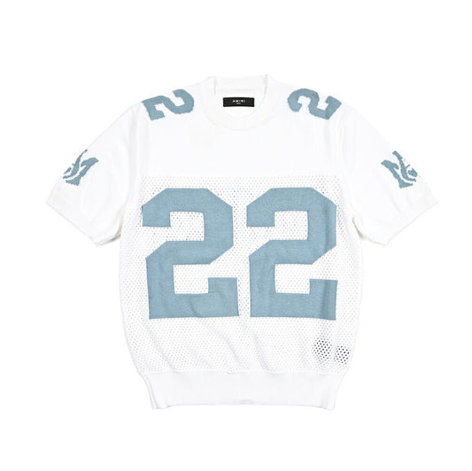 AMIRI コットン100% 半袖ハイゲージニットTシャツ｜430576｜GUARDAROBA MILANO OFFICIAL STORE