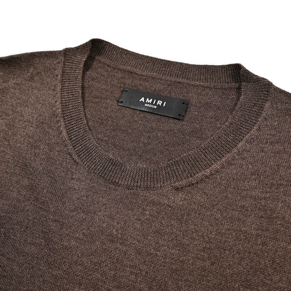 SALE｜AMIRI アミリ / コットン100% 半袖ニットTシャツ / メンズ