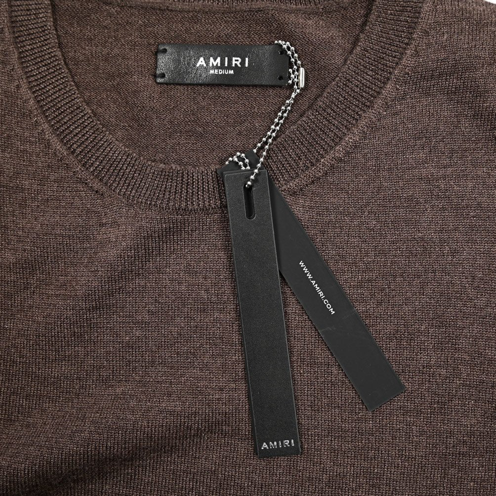 SALE｜AMIRI アミリ / コットン100% 半袖ニットTシャツ / メンズ