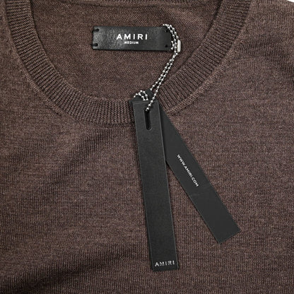 AMIRI コットン100% 半袖ニットTシャツ｜430579｜GUARDAROBA MILANO OFFICIAL STORE