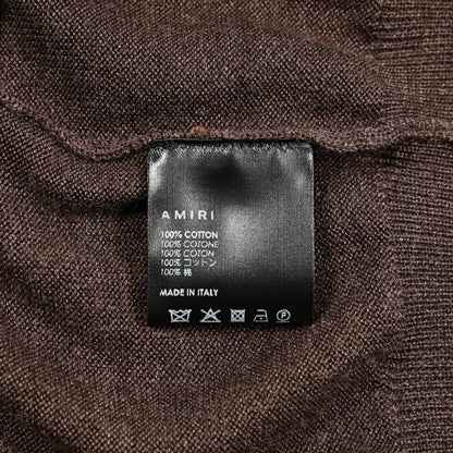 AMIRI コットン100% 半袖ニットTシャツ｜430579｜GUARDAROBA MILANO OFFICIAL STORE