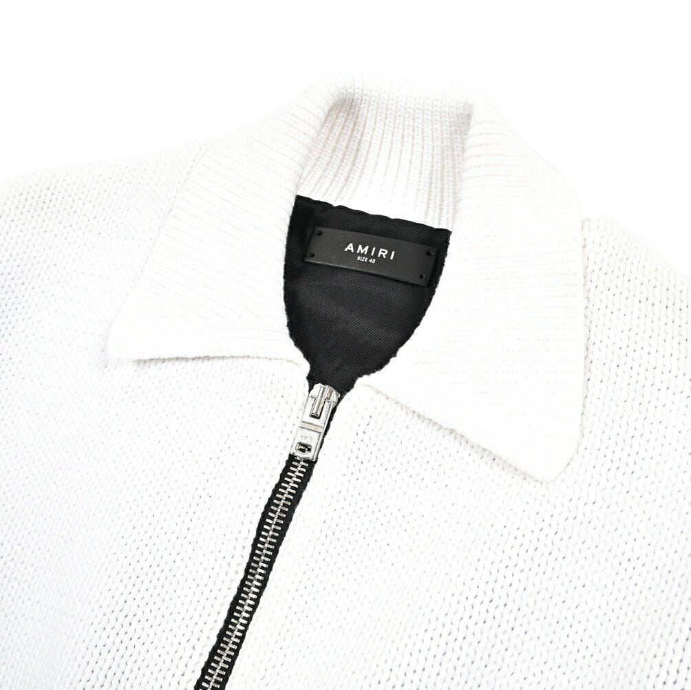 AMIRI コットンニット ジップブルゾン｜430548｜GUARDAROBA MILANO OFFICIAL STORE