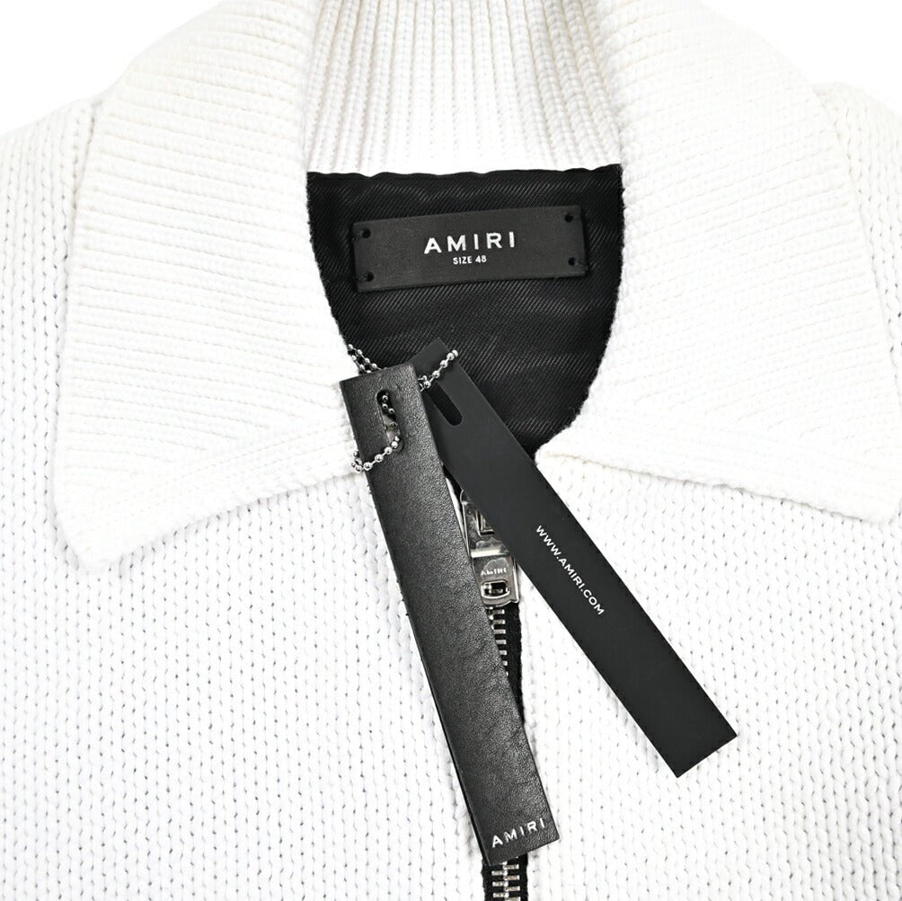 AMIRI コットンニット ジップブルゾン｜430548｜GUARDAROBA MILANO OFFICIAL STORE