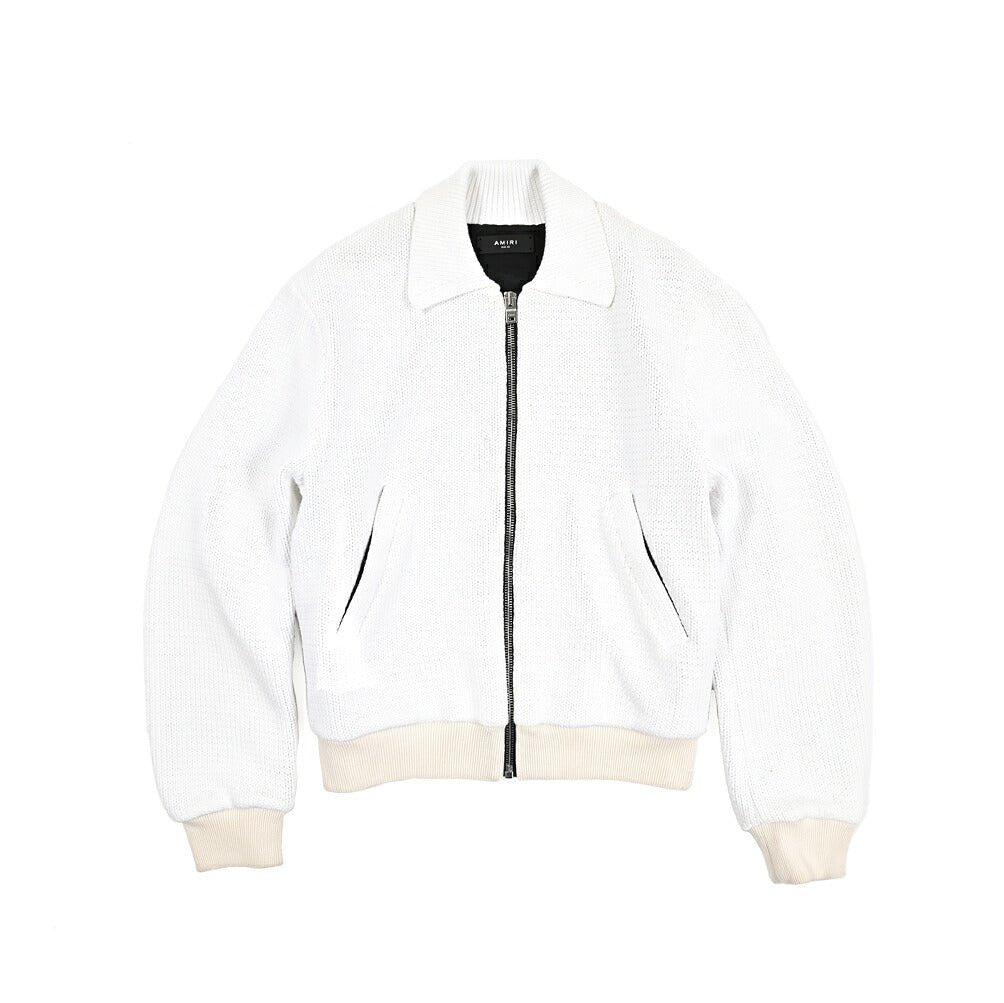 AMIRI コットンニット ジップブルゾン｜430548｜GUARDAROBA MILANO OFFICIAL STORE