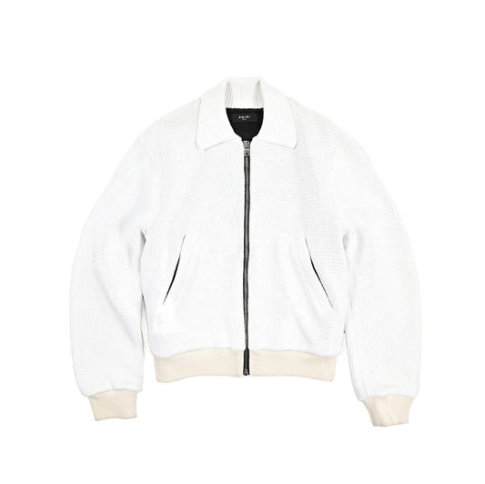 AMIRI コットンニット ジップブルゾン｜430548｜GUARDAROBA MILANO OFFICIAL STORE