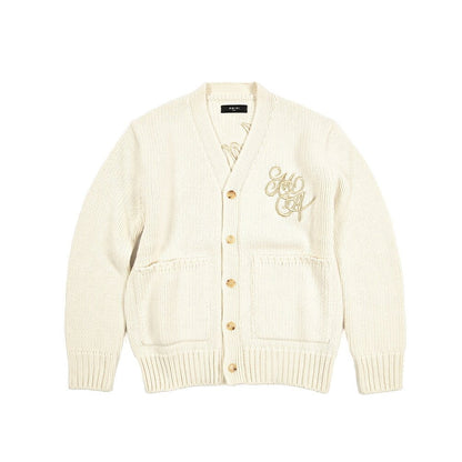 AMIRI カシミヤ混ウール ミドルゲージニットカーディガン｜430549｜GUARDAROBA MILANO OFFICIAL STORE