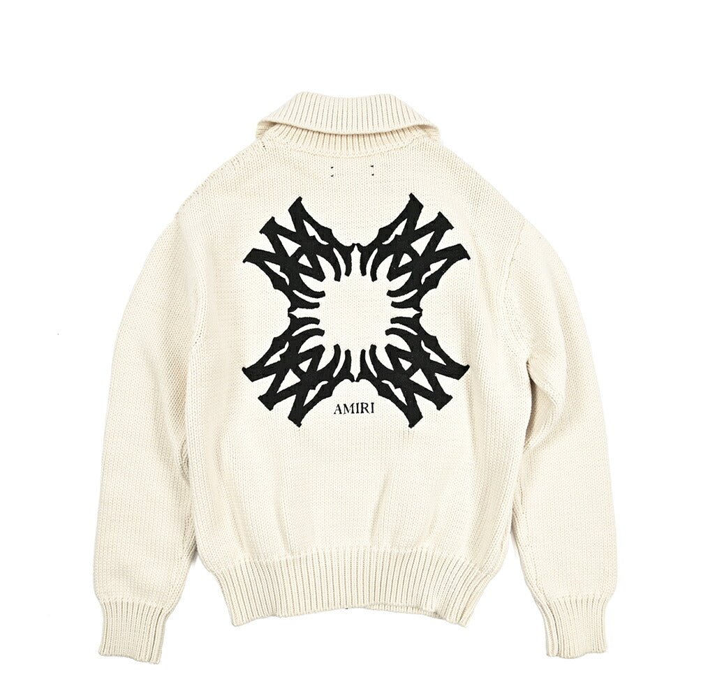 AMIRI コットンニット ジップカーディガン｜430575｜GUARDAROBA MILANO OFFICIAL STORE