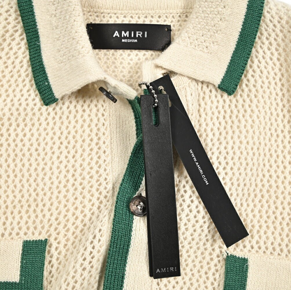 AMIRI コットン混ニットシャツ｜430578｜GUARDAROBA MILANO OFFICIAL STORE