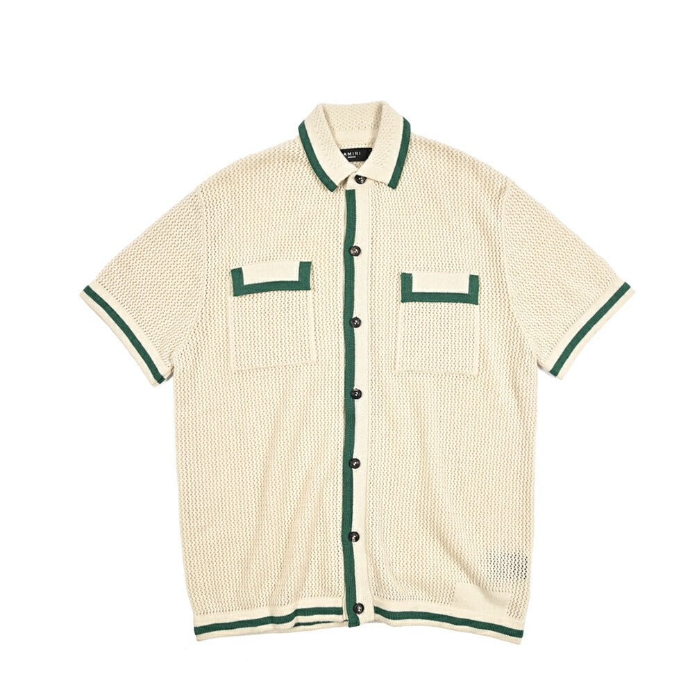 AMIRI コットン混ニットシャツ｜430578｜GUARDAROBA MILANO OFFICIAL STORE