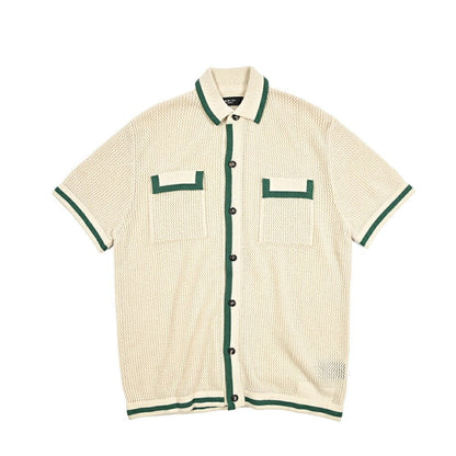 AMIRI コットン混ニットシャツ｜430578｜GUARDAROBA MILANO OFFICIAL STORE