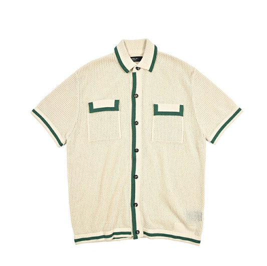 AMIRI コットン混ニットシャツ｜430578｜GUARDAROBA MILANO OFFICIAL STORE