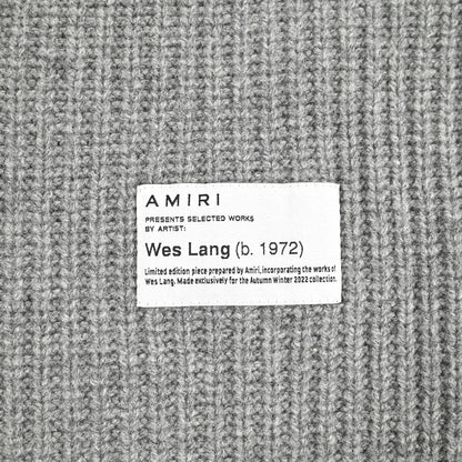 AMIRI カシミヤ混ウール モックネックニットセーター｜430581｜GUARDAROBA MILANO OFFICIAL STORE