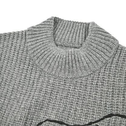 AMIRI カシミヤ混ウール モックネックニットセーター｜430581｜GUARDAROBA MILANO OFFICIAL STORE