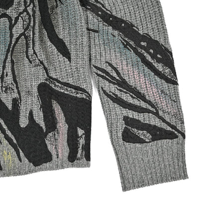 AMIRI カシミヤ混ウール モックネックニットセーター｜430581｜GUARDAROBA MILANO OFFICIAL STORE