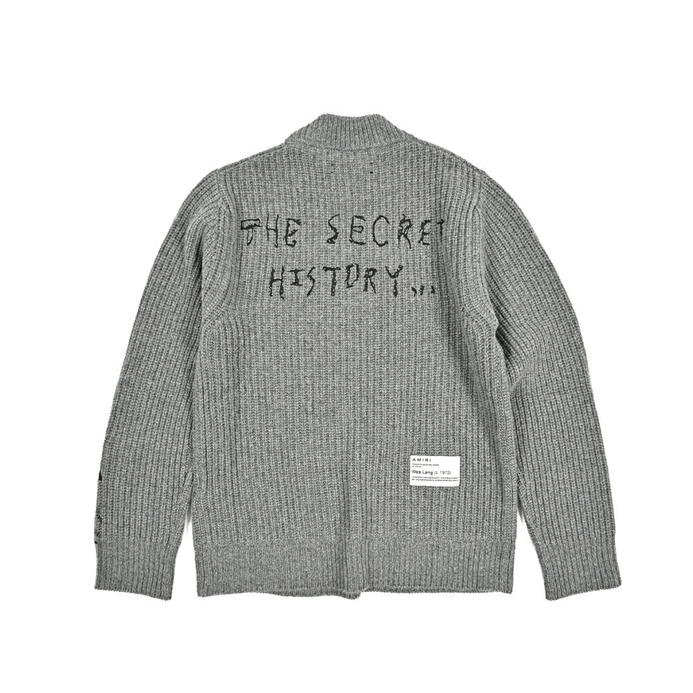 AMIRI カシミヤ混ウール モックネックニットセーター｜430581｜GUARDAROBA MILANO OFFICIAL STORE