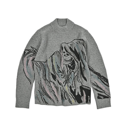 AMIRI カシミヤ混ウール モックネックニットセーター｜430581｜GUARDAROBA MILANO OFFICIAL STORE