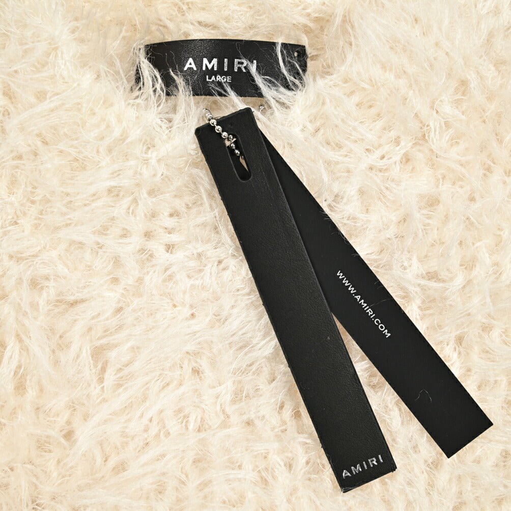 AMIRI カシミヤ混コットン シャギーニットセーター｜430583｜GUARDAROBA MILANO OFFICIAL STORE