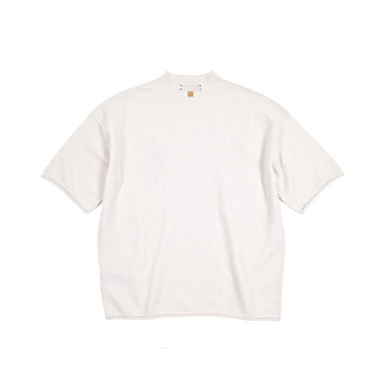 AMIRI カシミヤ混ウール クルーネック半袖ニットセーター｜430586-S｜GUARDAROBA MILANO OFFICIAL STORE