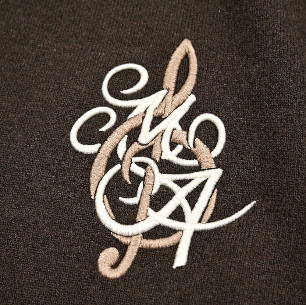 AMIRI カシミヤ混ウール 襟付きニットセーター｜430590-L｜GUARDAROBA MILANO OFFICIAL STORE