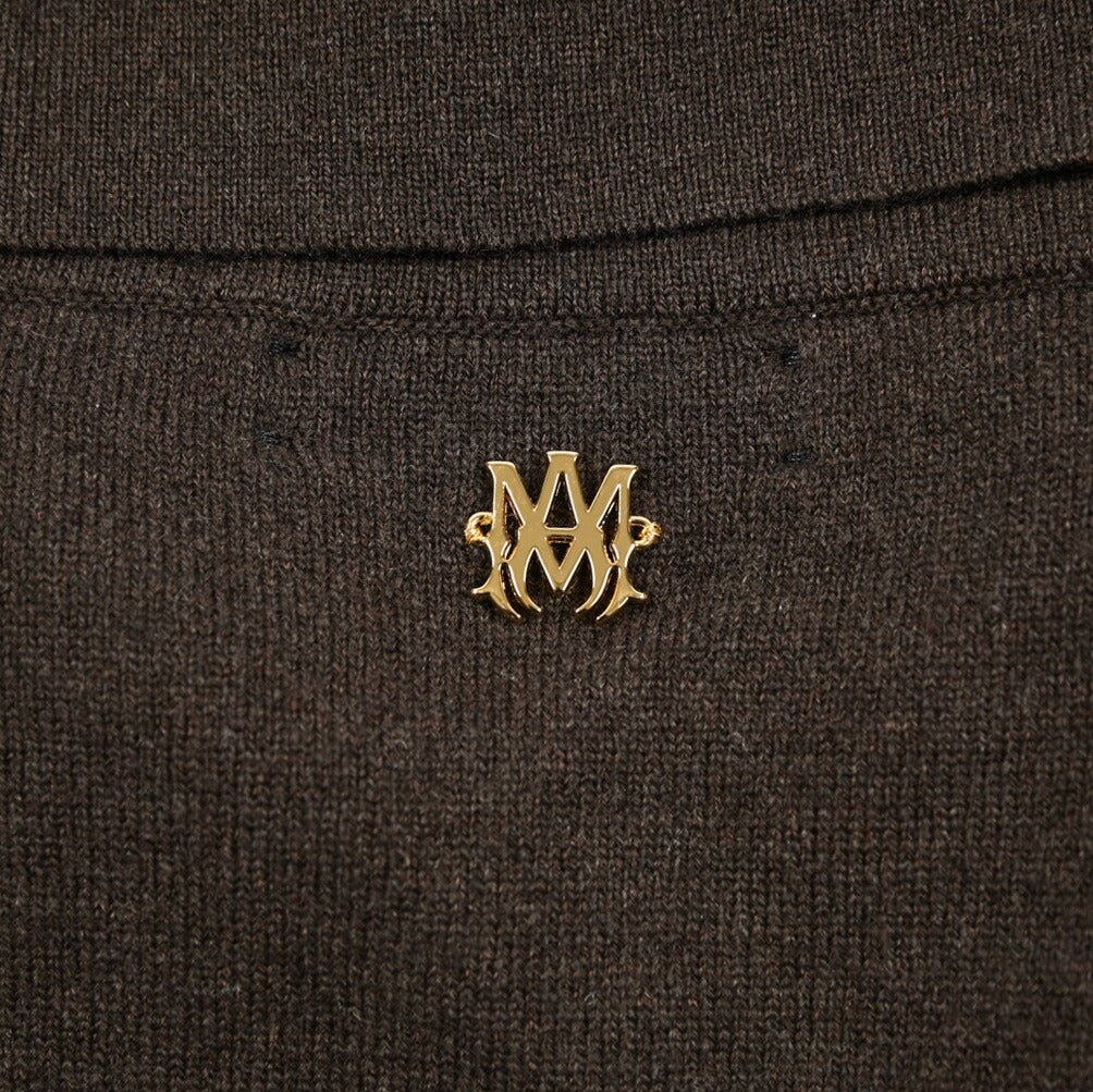 AMIRI カシミヤ混ウール 襟付きニットセーター｜430590-L｜GUARDAROBA MILANO OFFICIAL STORE