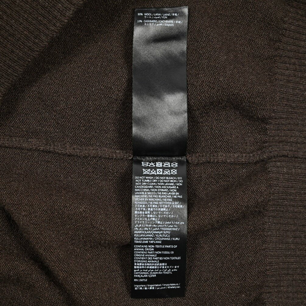 AMIRI カシミヤ混ウール 襟付きニットセーター｜430590-L｜GUARDAROBA MILANO OFFICIAL STORE