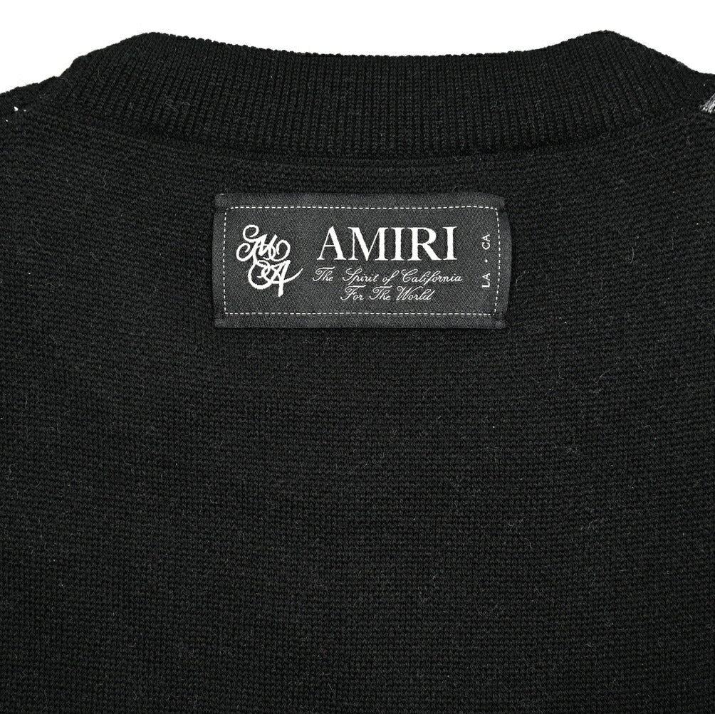 AMIRI ウール クルーネックニットセーター｜430592｜GUARDAROBA MILANO OFFICIAL STORE