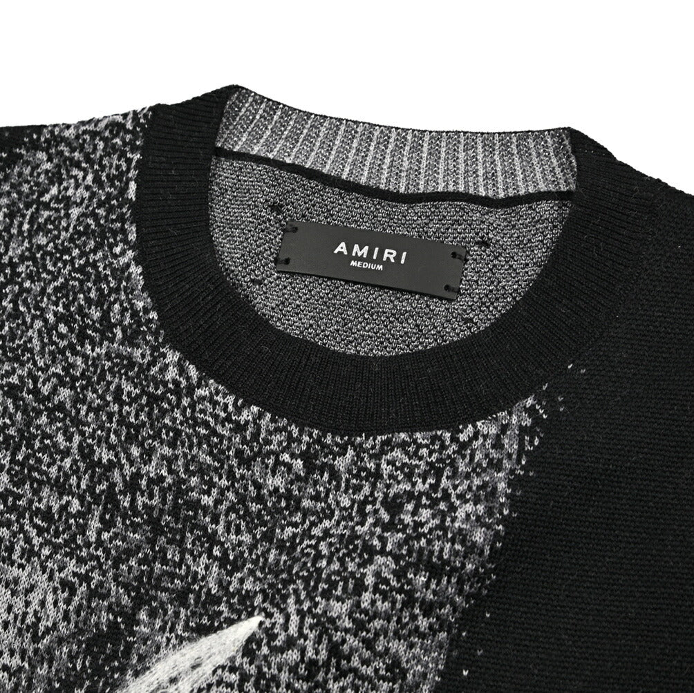 AMIRI ウール クルーネックニットセーター｜430592｜GUARDAROBA MILANO OFFICIAL STORE