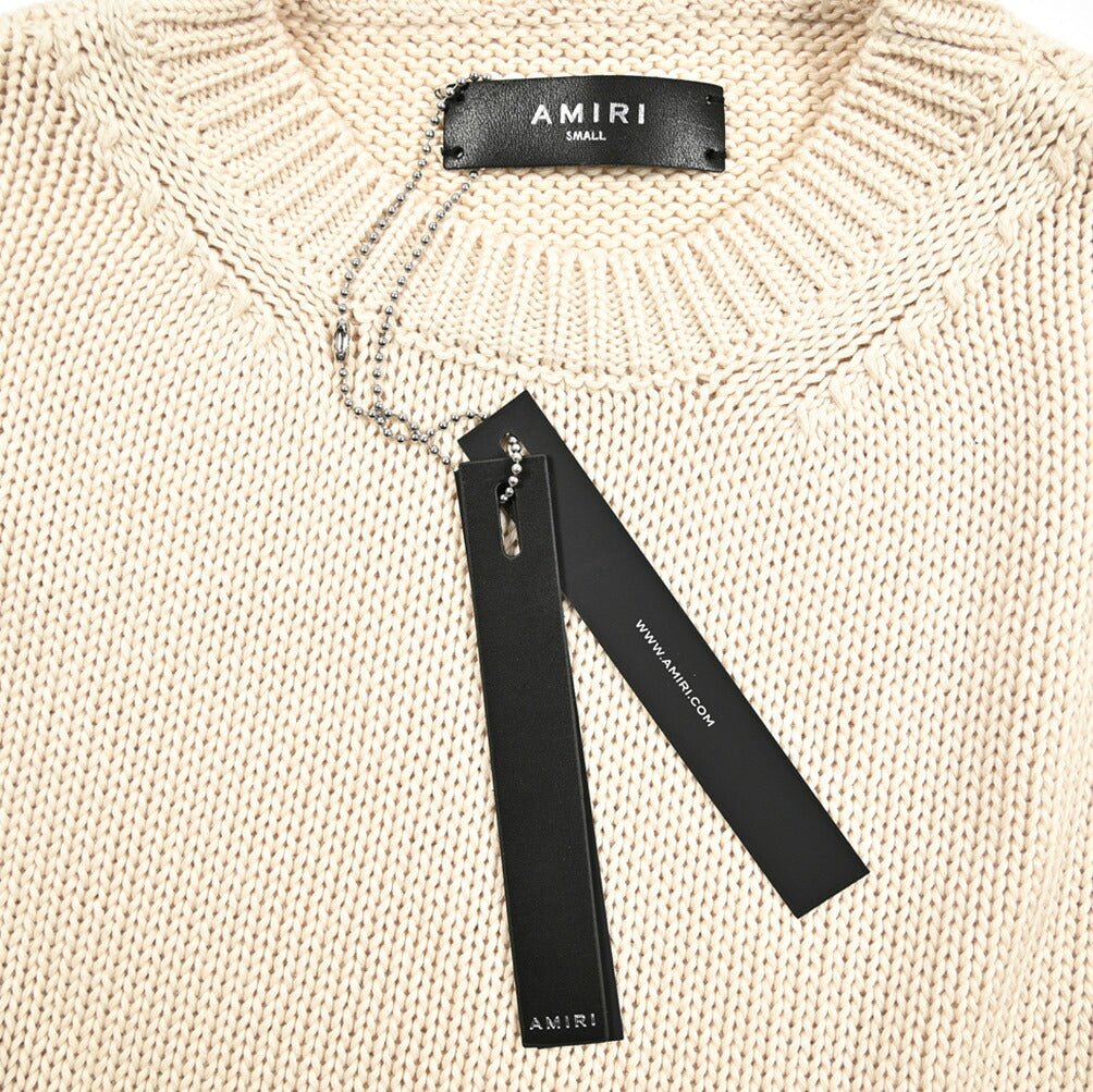 AMIRI ビスコース混コットンニットセーター｜430600｜GUARDAROBA MILANO OFFICIAL STORE