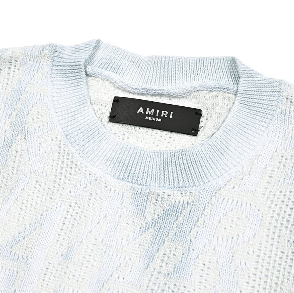 AMIRI コットン混 クルーネックニットセーター｜430604｜GUARDAROBA MILANO OFFICIAL STORE